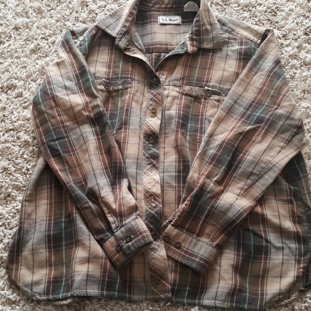 L.L. Bean womens flannel